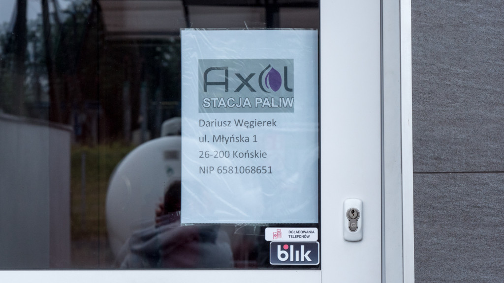 Nowa stacja paliw w Końskich. Axol na ulicy Młyńskiej [zdjęcia]