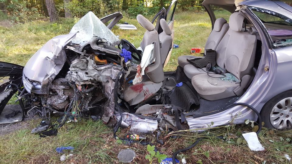 Śmierć kierowcy po wypadku na DK 74. Droga zablokowana