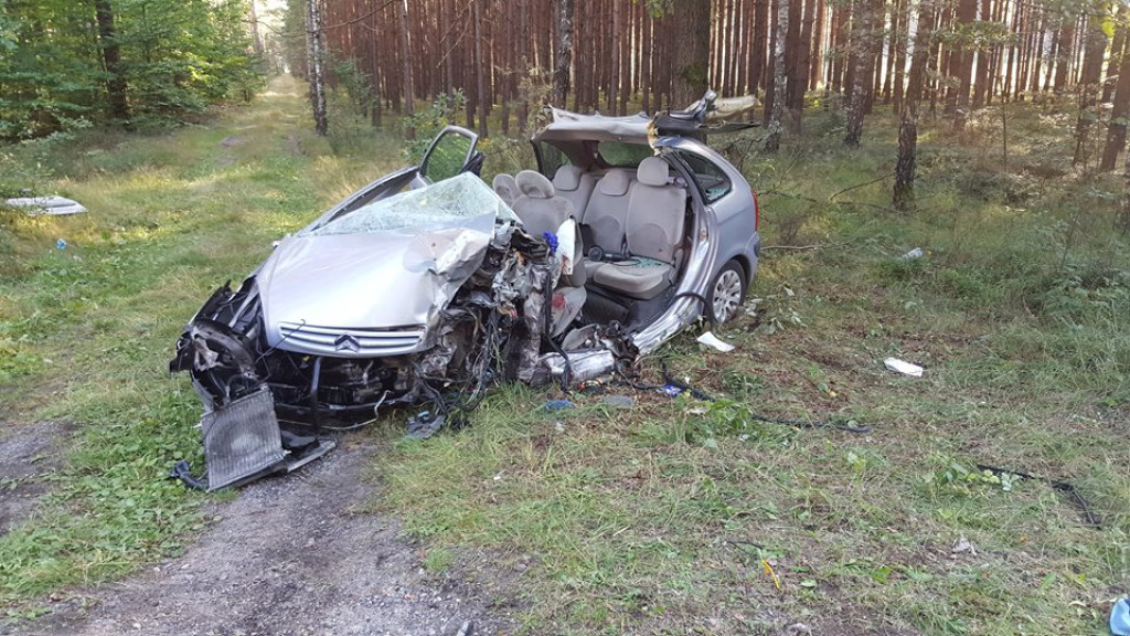 Śmierć kierowcy po wypadku na DK 74. Droga zablokowana