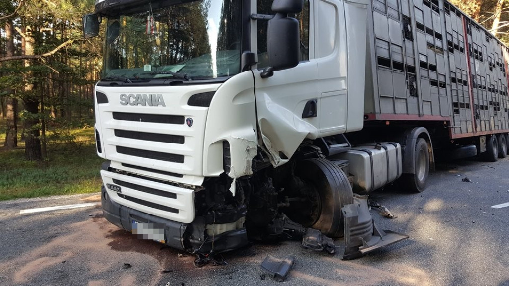 Śmierć kierowcy po wypadku na DK 74. Droga zablokowana
