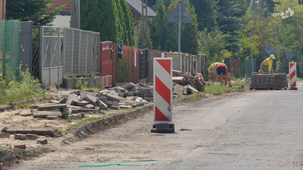 Ruszyła przebudowa ulicy Browarnej w Końskich [wideo, zdjęcia]