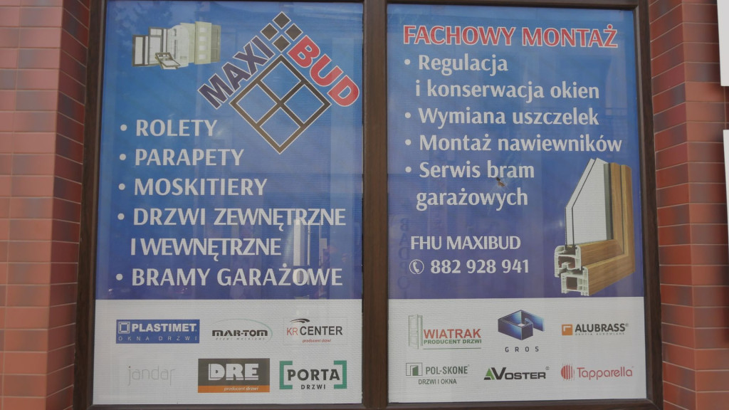 Konecki Maxibud zaprasza po drzwi, okna, rolety i inne