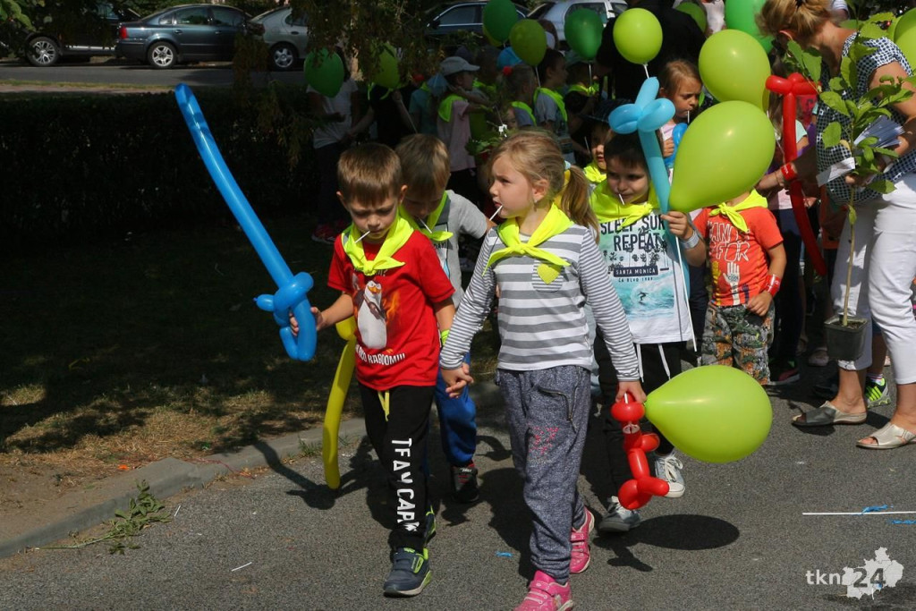 Konecczanie są ekologiczni. Tłumy zamieniły surowce wtórne na drzewka [wideo, zdjęcia]