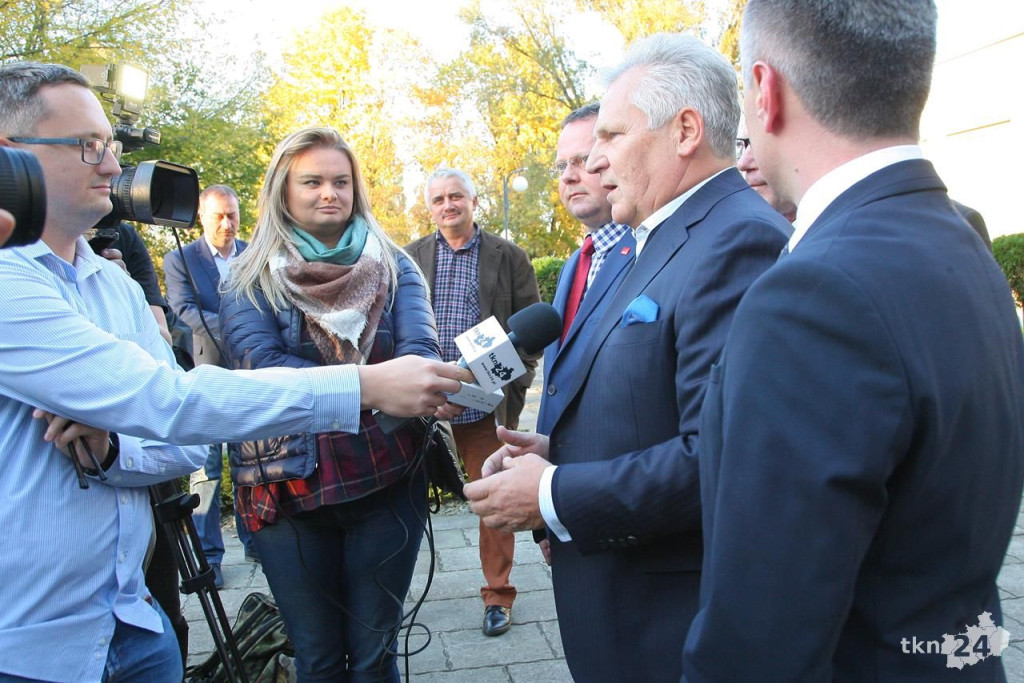 Prezydent Aleksander Kwaśniewski w Końskich! [wideo, zdjęcia]