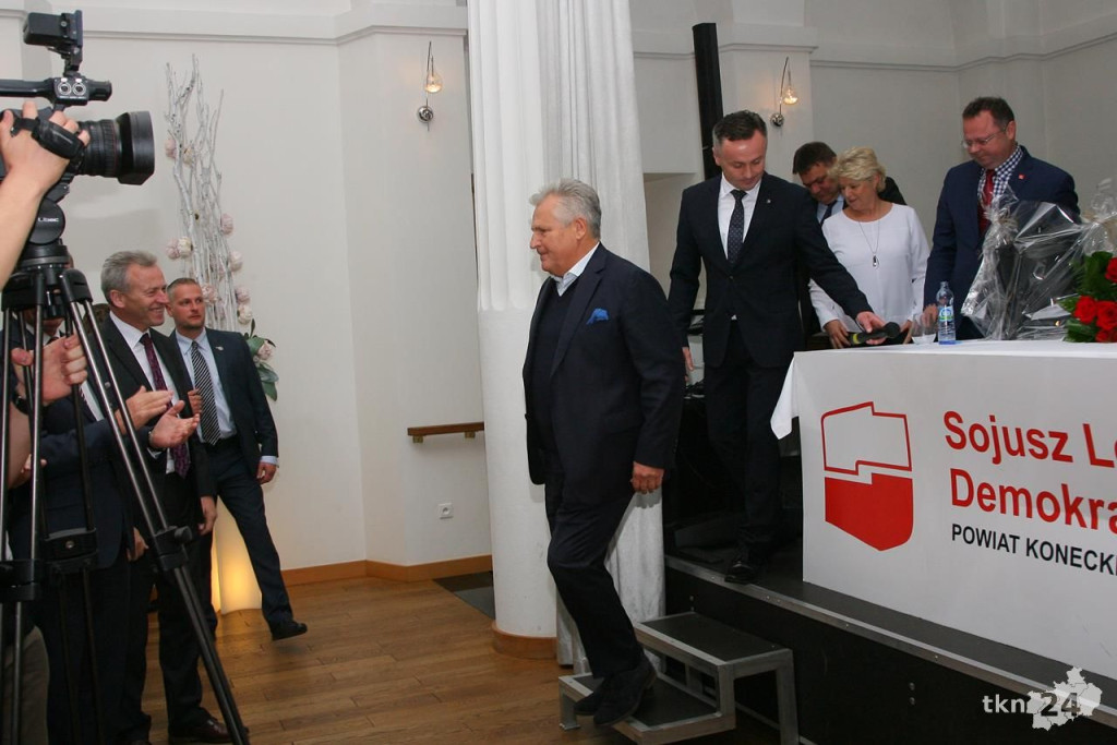 Prezydent Aleksander Kwaśniewski w Końskich! [wideo, zdjęcia]