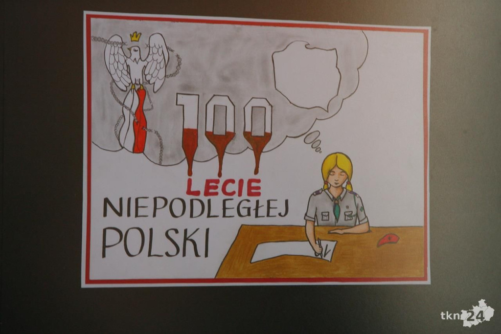 Namalowali prace o Niepodległej Polsce [wideo, zdjęcia]