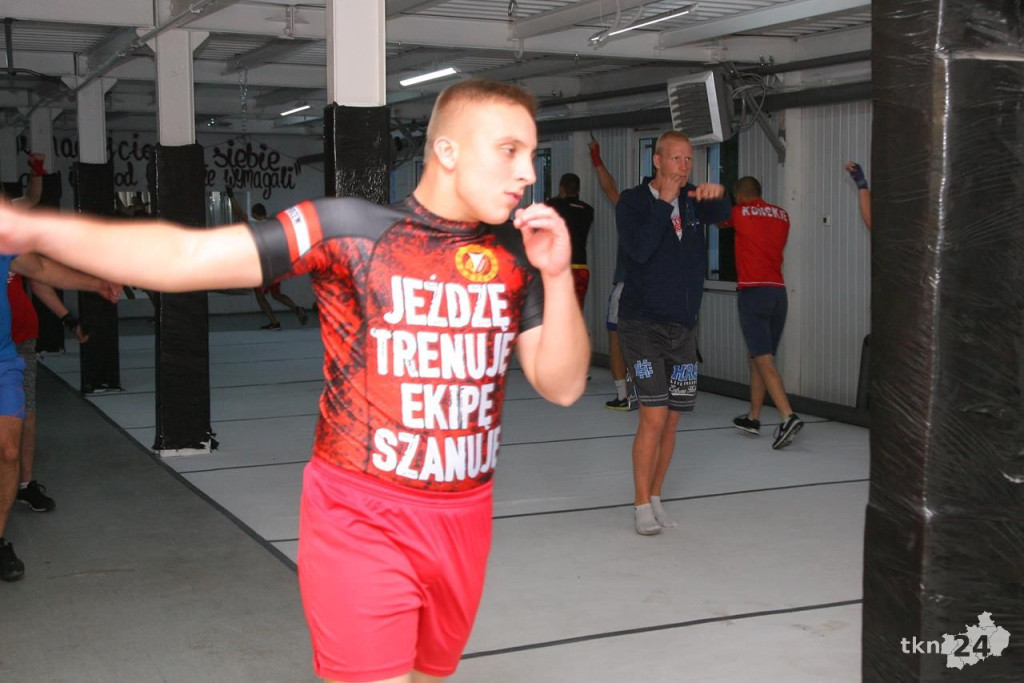 Adam Wieczorek z UFC poprowadził trening w Końskich [fotorelacja]