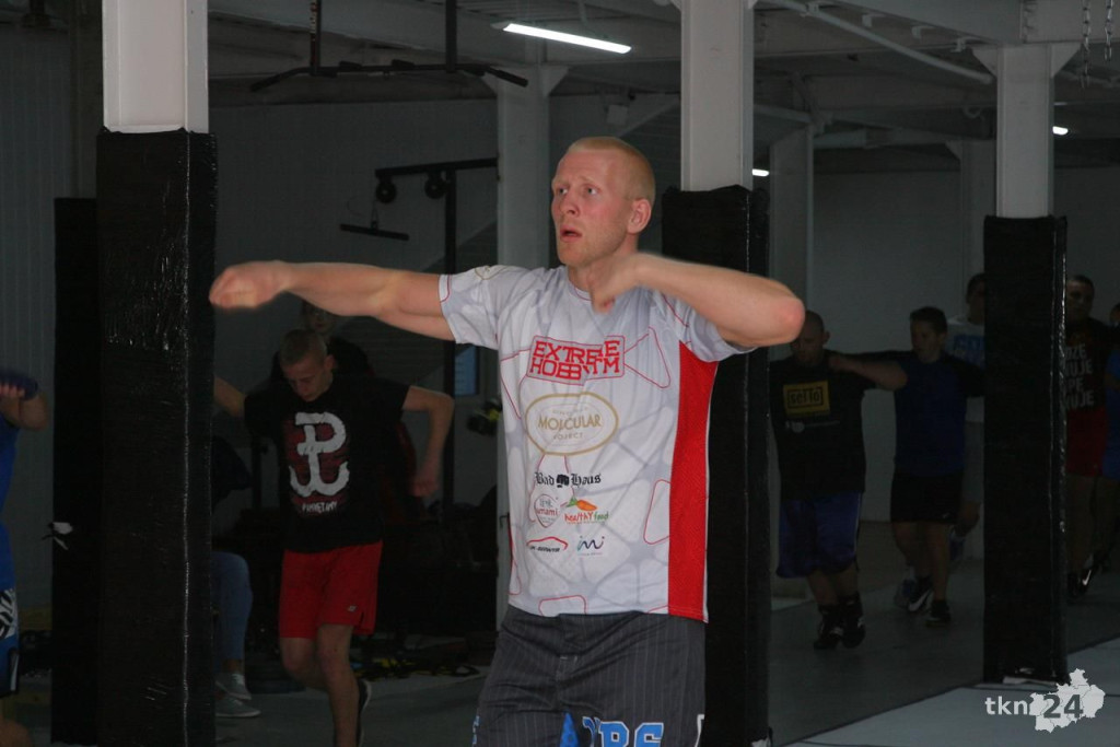 Adam Wieczorek z UFC poprowadził trening w Końskich [fotorelacja]