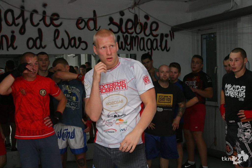 Adam Wieczorek z UFC poprowadził trening w Końskich [fotorelacja]