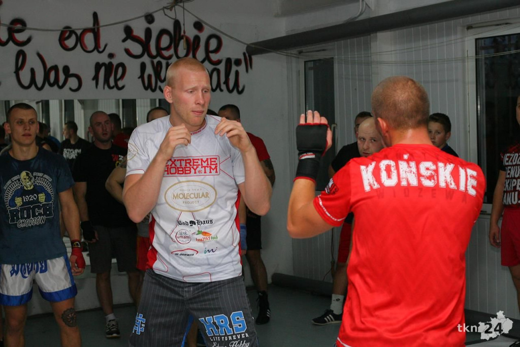 Adam Wieczorek z UFC poprowadził trening w Końskich [fotorelacja]