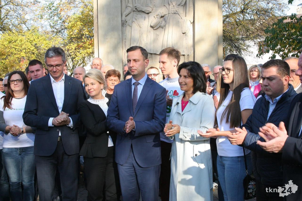 Kosiniak-Kamysz wsparł Jakubowską i Binkowską w Końskich [wideo, zdjęcia]