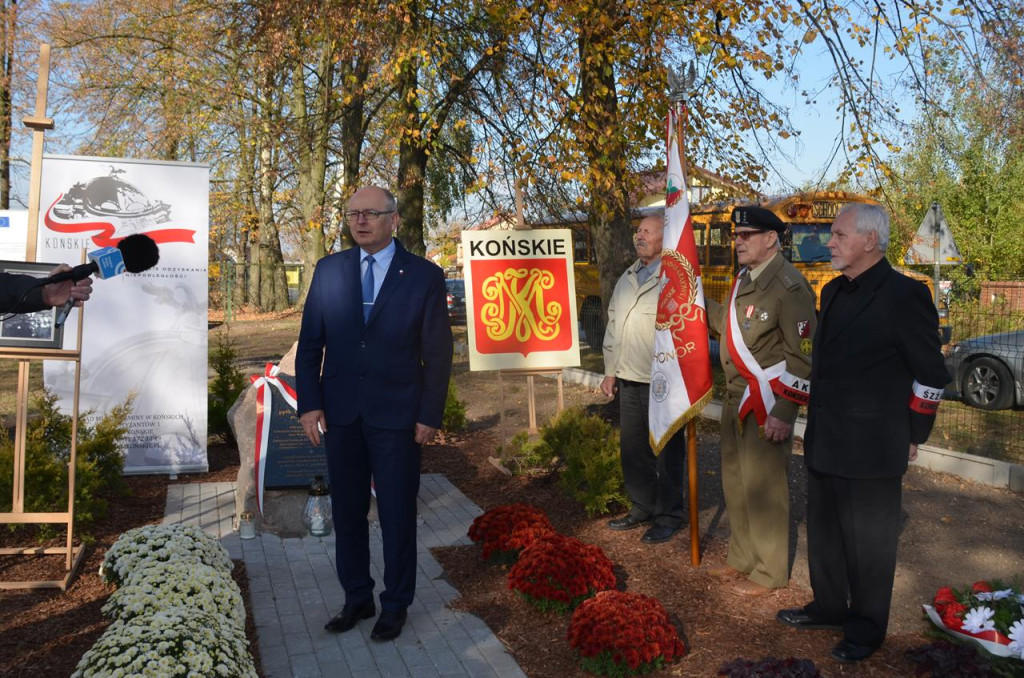Upamiętniono ppłk. Leopolda Krizara [zdjęcia]