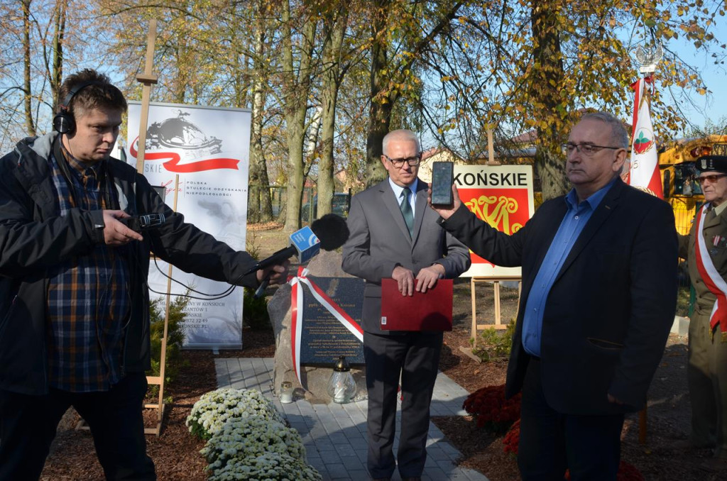 Upamiętniono ppłk. Leopolda Krizara [zdjęcia]