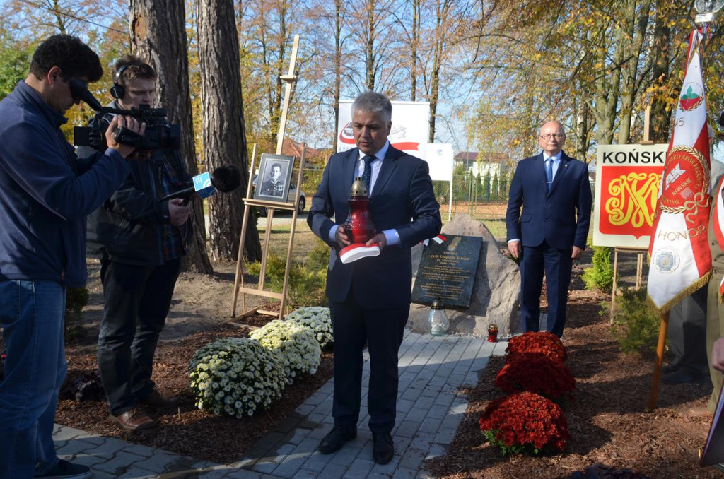 Upamiętniono ppłk. Leopolda Krizara [zdjęcia]