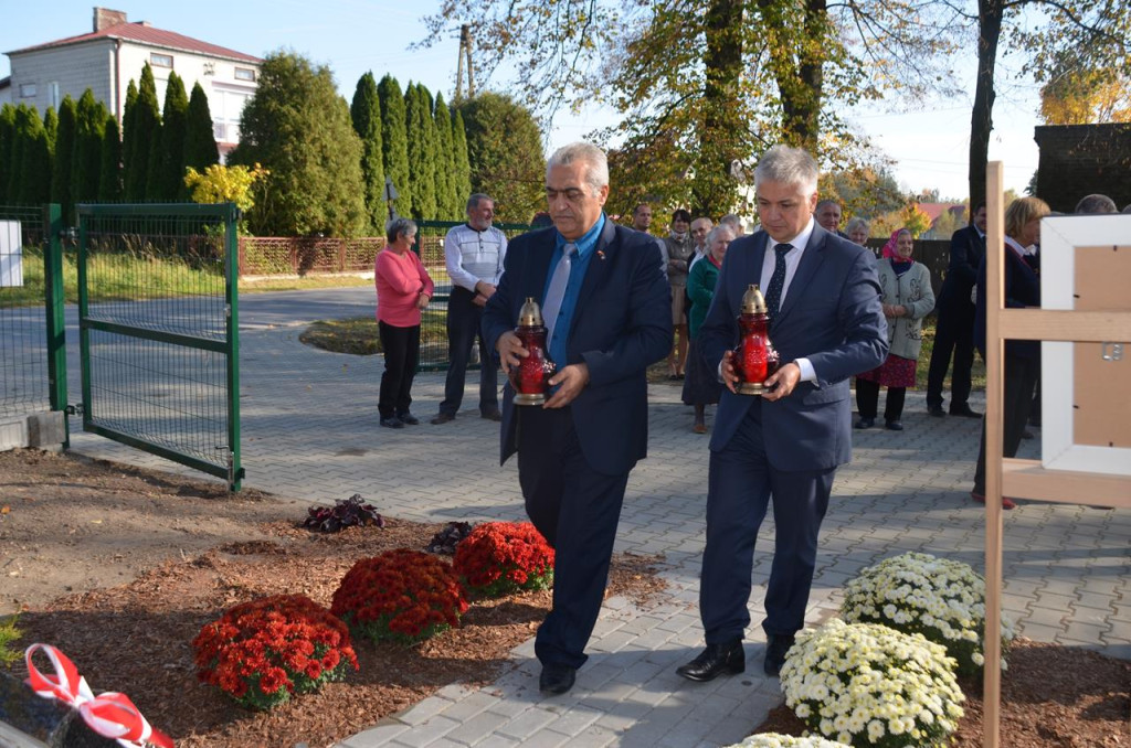 Upamiętniono ppłk. Leopolda Krizara [zdjęcia]