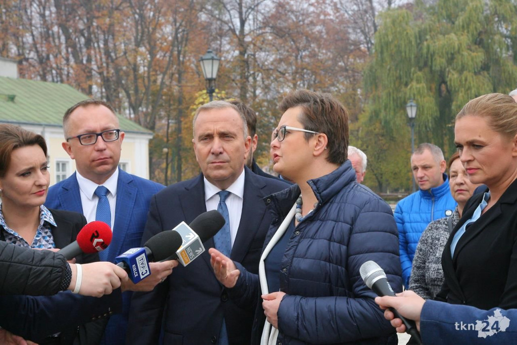 Liderzy Koalicji Obywatelskiej poparli Cichockiego i Banasika w Końskich [wideo, zdjęcia]