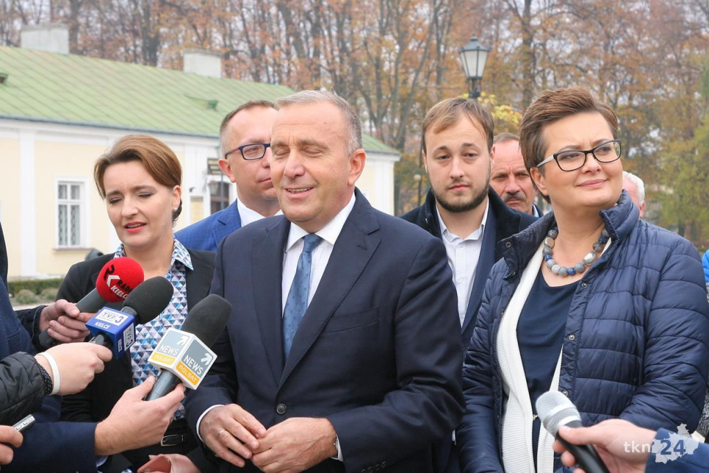 Liderzy Koalicji Obywatelskiej poparli Cichockiego i Banasika w Końskich [wideo, zdjęcia]