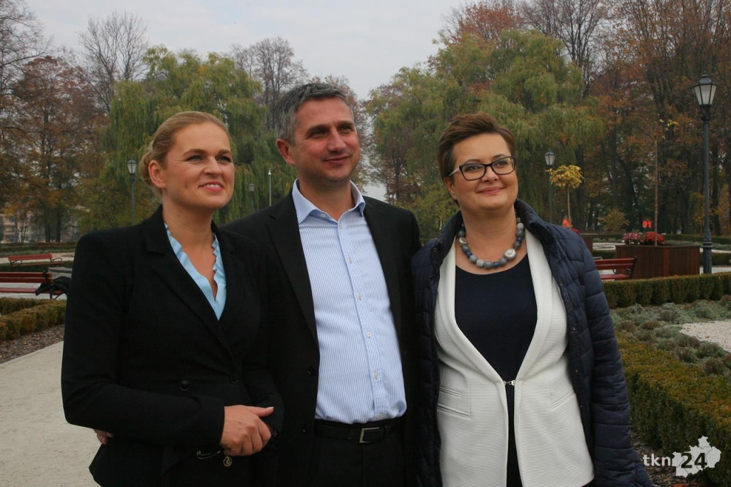 Liderzy Koalicji Obywatelskiej poparli Cichockiego i Banasika w Końskich [wideo, zdjęcia]