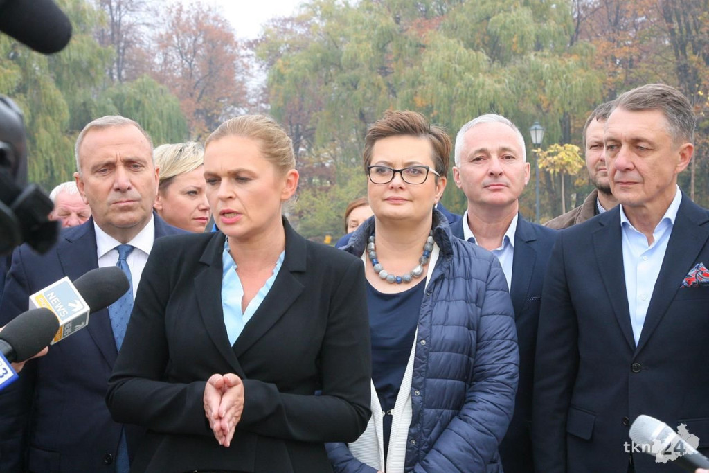 Liderzy Koalicji Obywatelskiej poparli Cichockiego i Banasika w Końskich [wideo, zdjęcia]