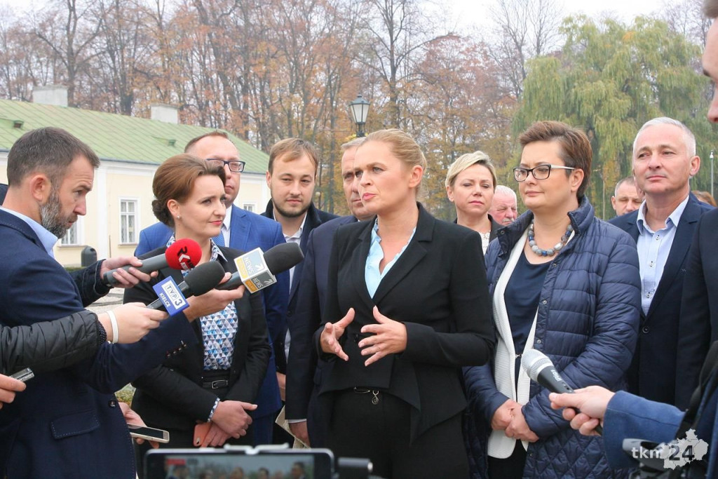 Liderzy Koalicji Obywatelskiej poparli Cichockiego i Banasika w Końskich [wideo, zdjęcia]