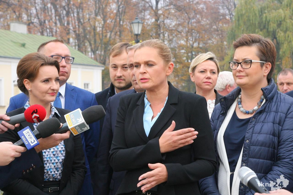 Liderzy Koalicji Obywatelskiej poparli Cichockiego i Banasika w Końskich [wideo, zdjęcia]