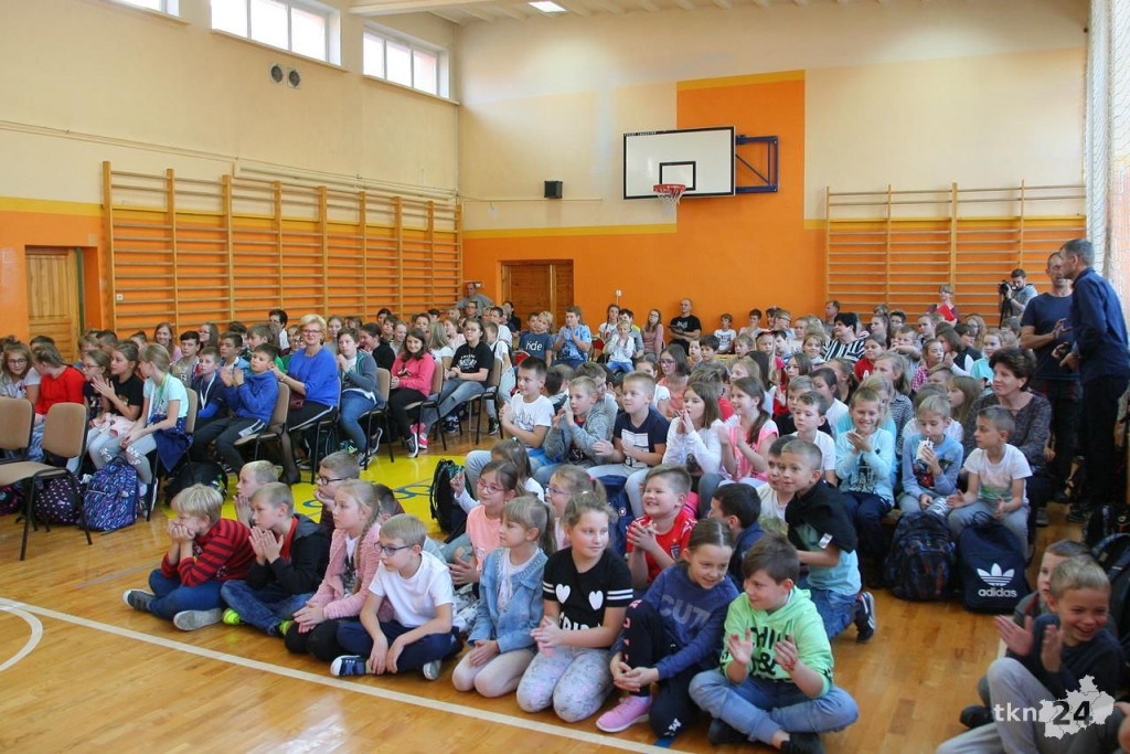 Mariusz Totoszko z zespołu Volver uczył w Końskich ekologii [wideo, zdjęcia]