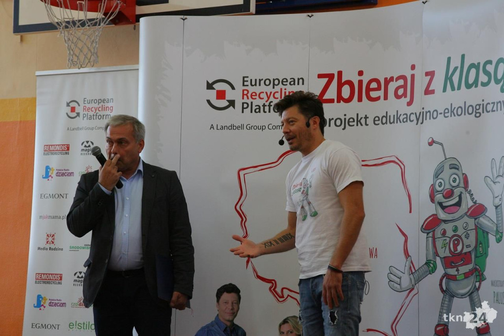 Mariusz Totoszko z zespołu Volver uczył w Końskich ekologii [wideo, zdjęcia]