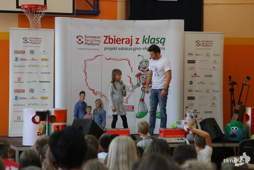 Mariusz Totoszko z zespołu Volver uczył w Końskich ekologii [wideo, zdjęcia]