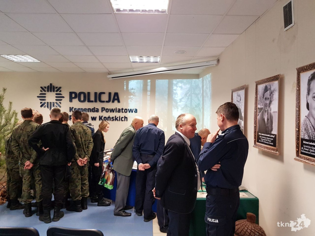 Policjanci wspominali koneckich bohaterów na 100-lecie odzyskania niepodległości [wideo, zdjęcia]