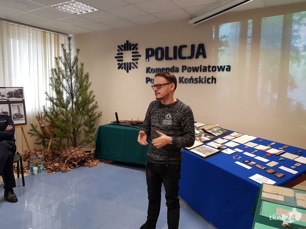 Policjanci wspominali koneckich bohaterów na 100-lecie odzyskania niepodległości [wideo, zdjęcia]