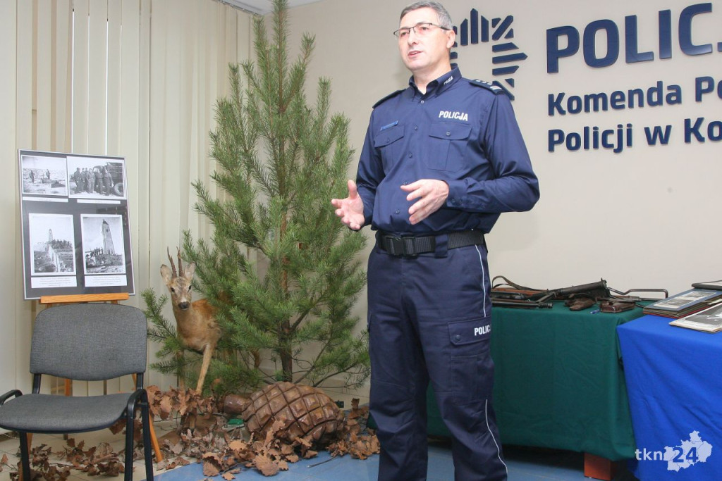 Policjanci wspominali koneckich bohaterów na 100-lecie odzyskania niepodległości [wideo, zdjęcia]