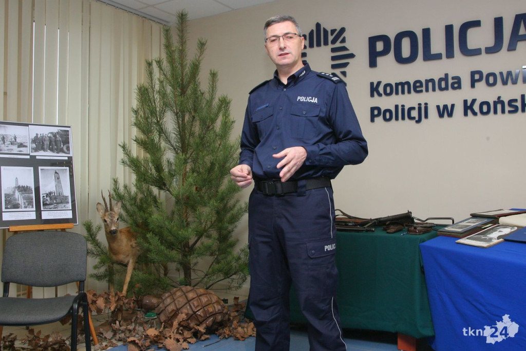 Policjanci wspominali koneckich bohaterów na 100-lecie odzyskania niepodległości [wideo, zdjęcia]