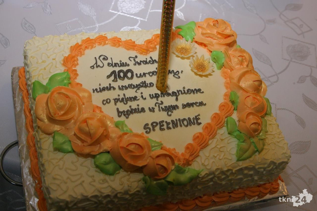 Pani Genowefa ma już sto lat! [wideo, zdjęcia]