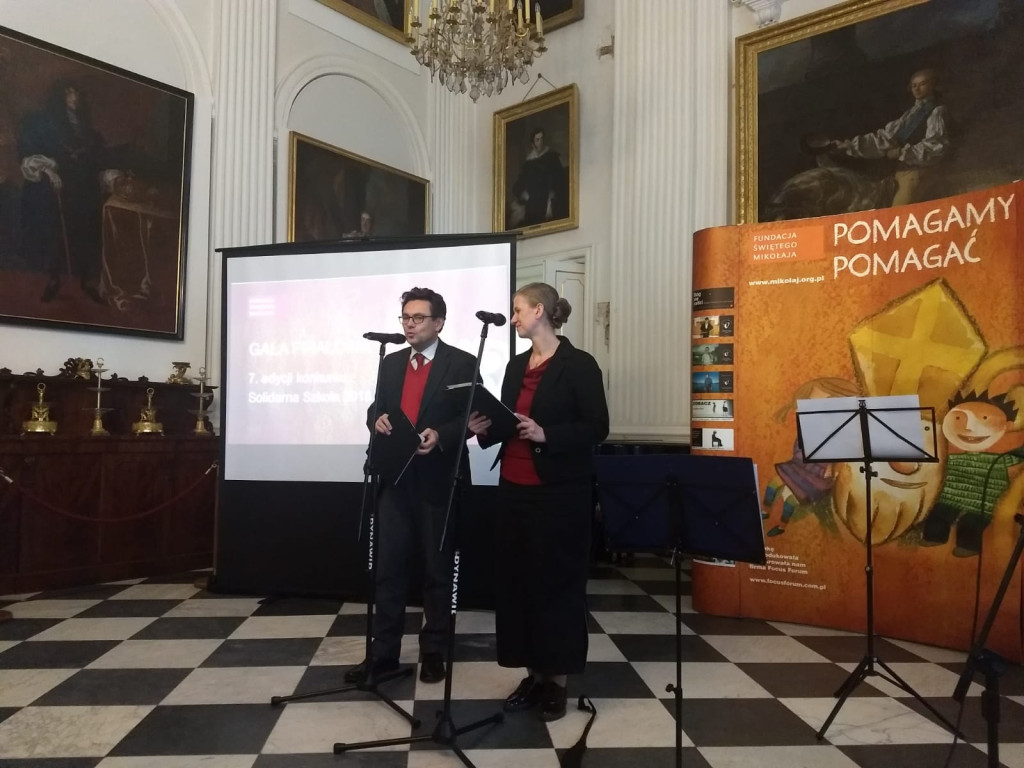 Dwie koneckie szkoły wyróżnione na gali Solidarna Szkoła 2018 [zdjęcia]