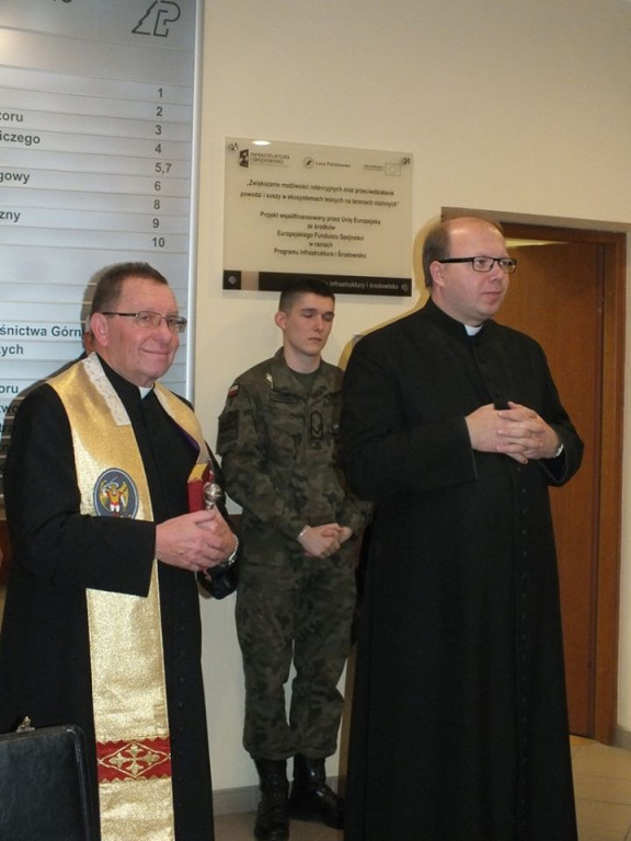 Odsłonili pamiątkową tablicę w biurze Nadleśnictwa Barycz [zdjęcia]