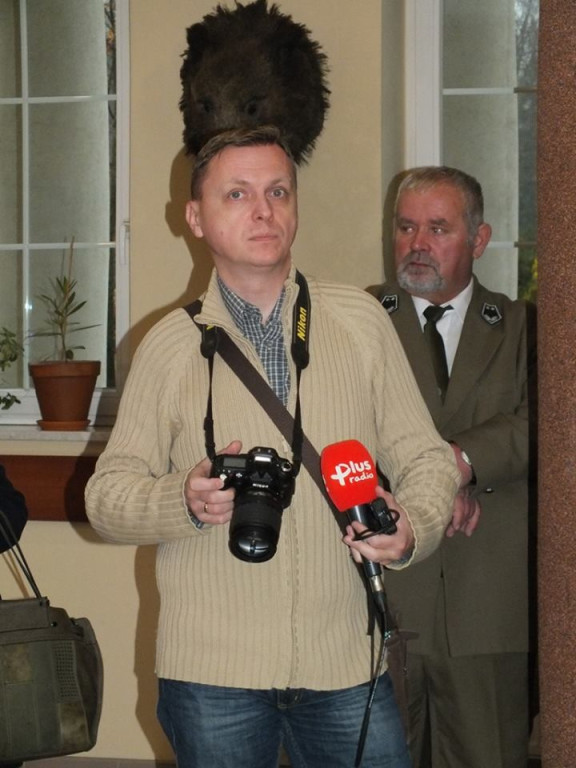 Odsłonili pamiątkową tablicę w biurze Nadleśnictwa Barycz [zdjęcia]