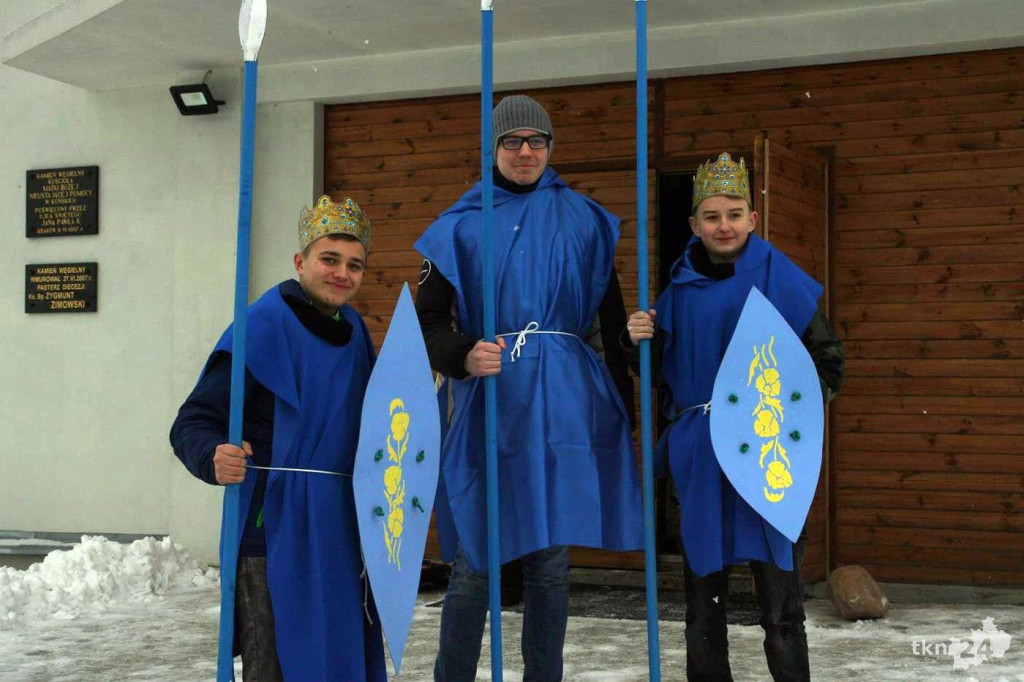 Kolorowy Orszak Trzech Króli przeszedł ulicami Końskich [zdjęcia]