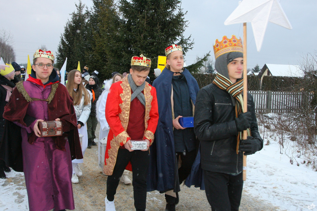 Orszak Trzech Króli 2019 w Miedzierzy. WIDEO