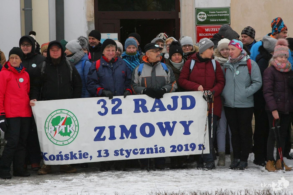 Rajd Zimowy z Końskich do Piły. Na trasie ponad sto osób [zdjęcia, wideo]