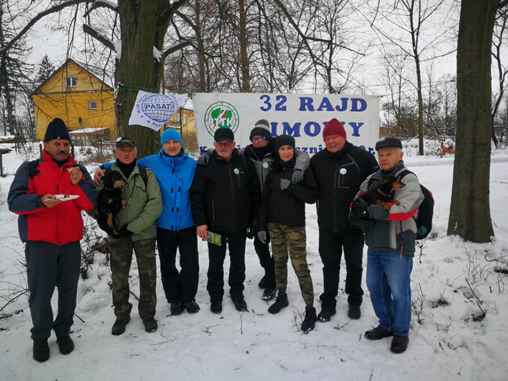 Rajd Zimowy z Końskich do Piły. Na trasie ponad sto osób [zdjęcia, wideo]