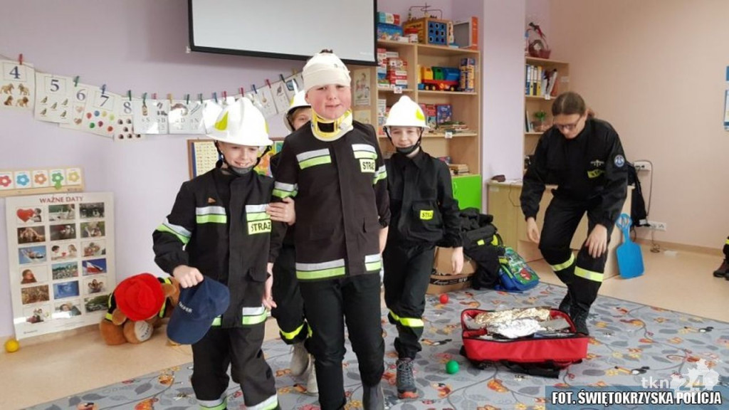 Mali Strażacy w Końskich i Radoszycach uczyli bezpieczeństwa! [zdjęcia]