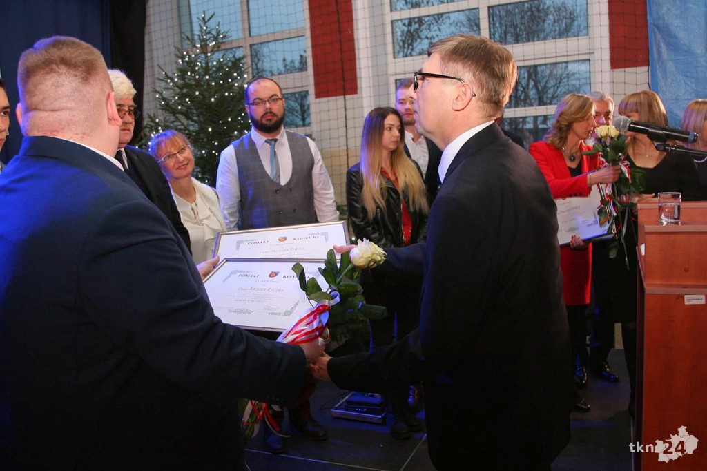 Noworoczne spotkanie samorządowców powiatu koneckiego [fotogaleria]