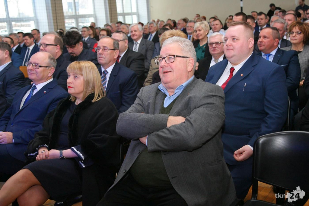 Wideo: Noworoczne spotkanie samorządowców powiatu koneckiego