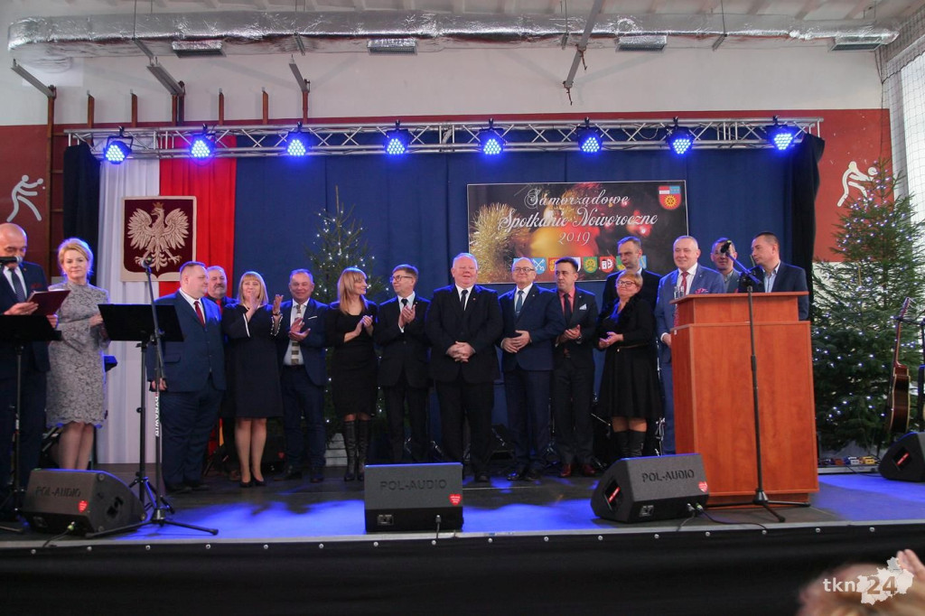 Wideo: Noworoczne spotkanie samorządowców powiatu koneckiego