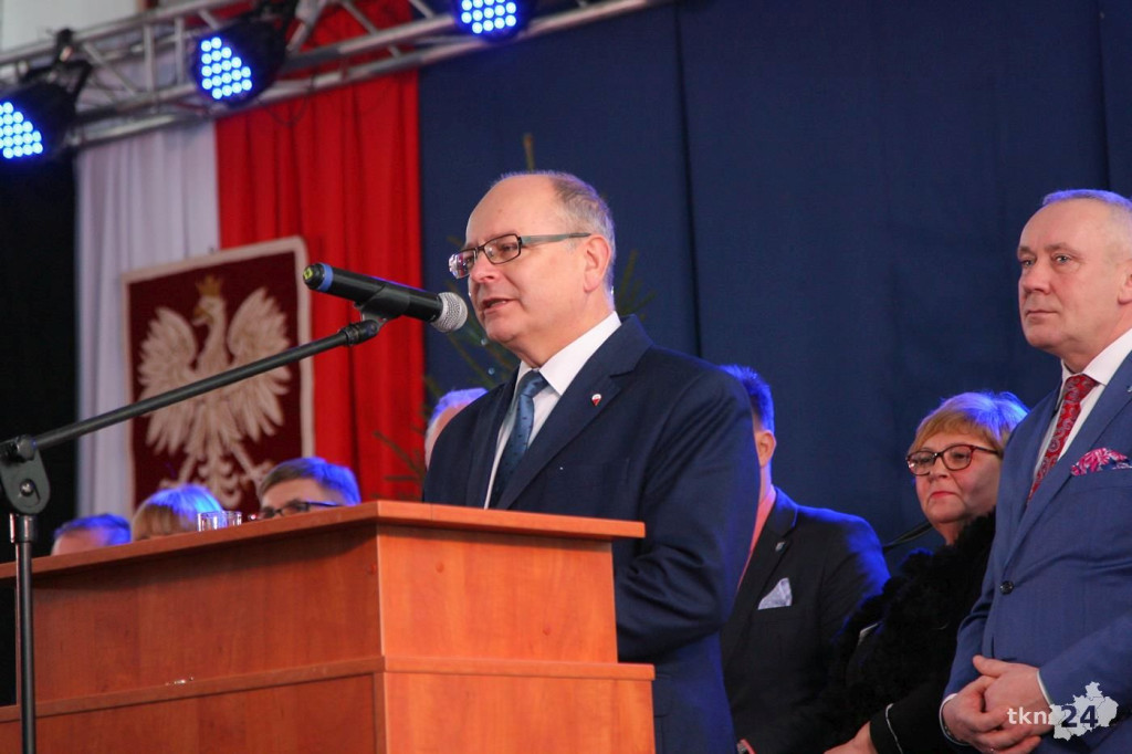 Wideo: Noworoczne spotkanie samorządowców powiatu koneckiego