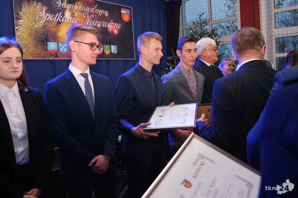 Wideo: Noworoczne spotkanie samorządowców powiatu koneckiego