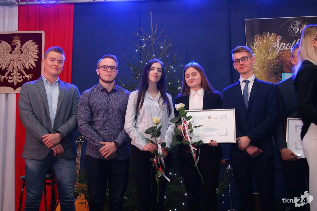 Wideo: Noworoczne spotkanie samorządowców powiatu koneckiego