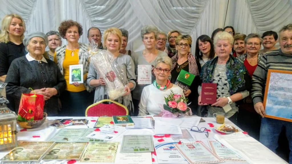 Wieczór poetycki z Janiną Malicką w Gowarczowie [zdjęcia]