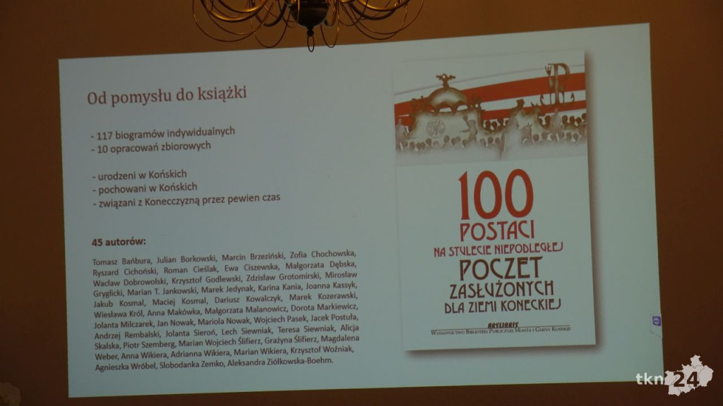 Promowali książkę wydaną na Stulecie Niepodległości [wideo, zdjęcia]