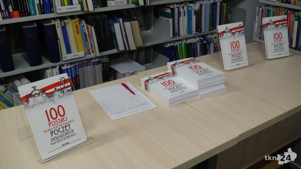 Promowali książkę wydaną na Stulecie Niepodległości [wideo, zdjęcia]